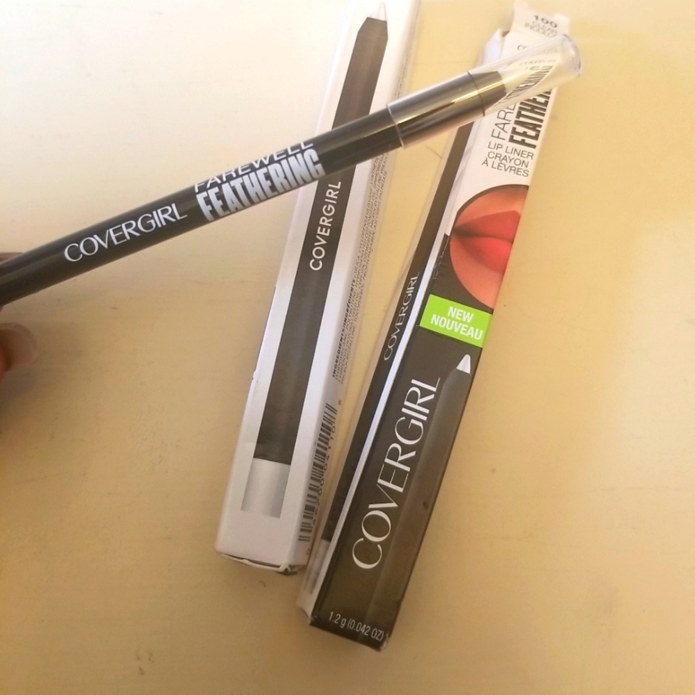2 Covergirl Farewell Featuring lip liner